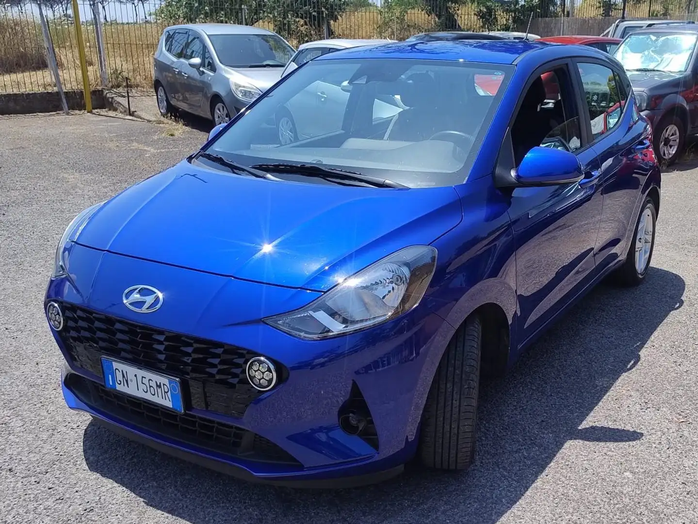 Hyundai i10 i10 III 2020 1.0 mpi Tech Connect Pack Blu/Azzurro - 1