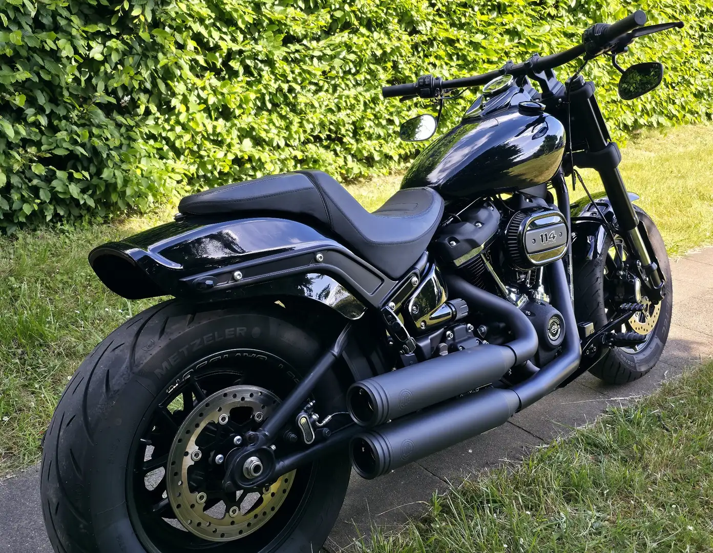 Harley-Davidson Fat Bob FXFBS 114 Kesstech Negru - 1