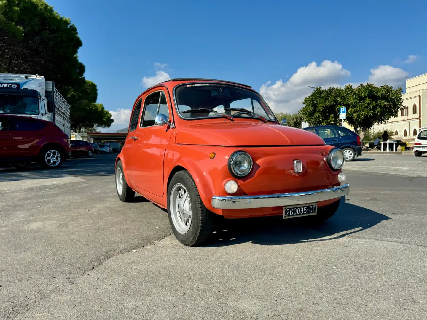 Fiat 500C 500 L Arancione - 1