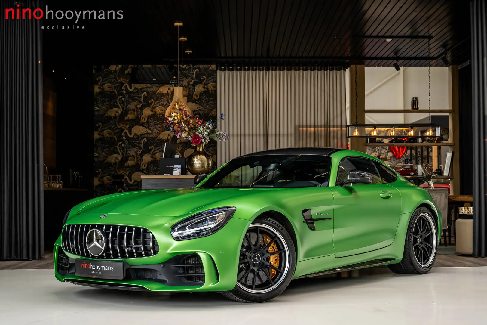 Mercedes-Benz AMG GT R 4.0 V8 | Race seats | Burmester | Carbon | Track Groen - 1