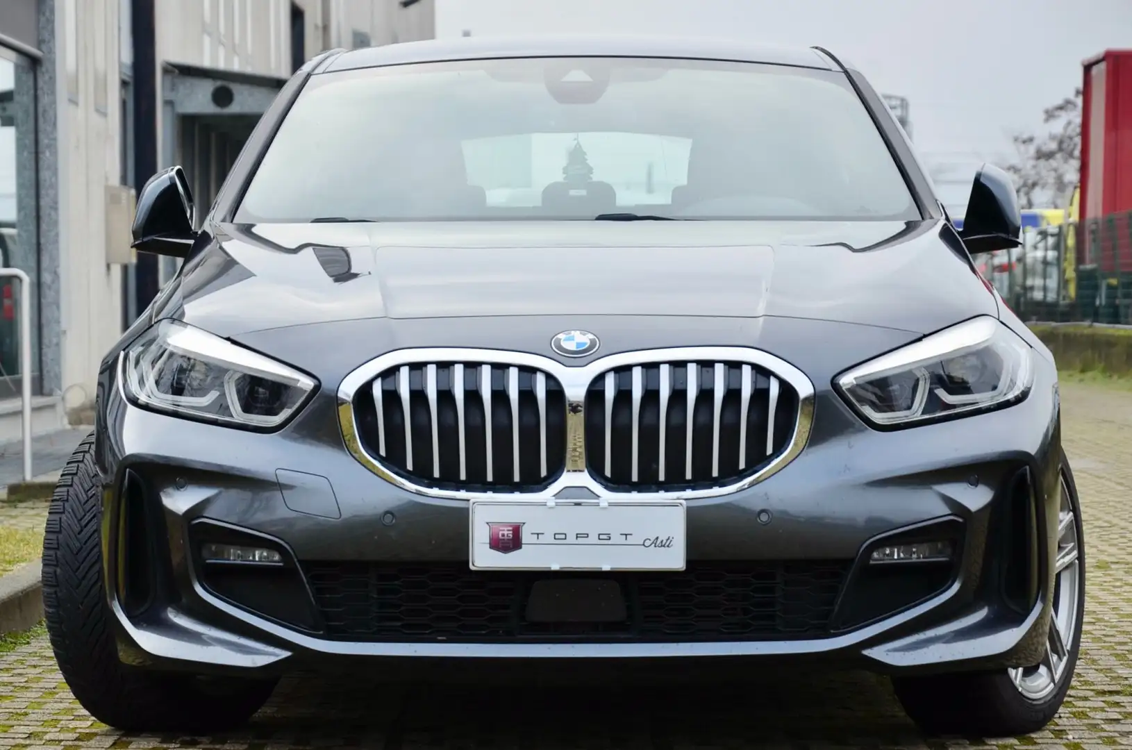 BMW 116 116d Msport 5p 116cv auto UFF ITALIANA, PERMUTE Grigio - 2