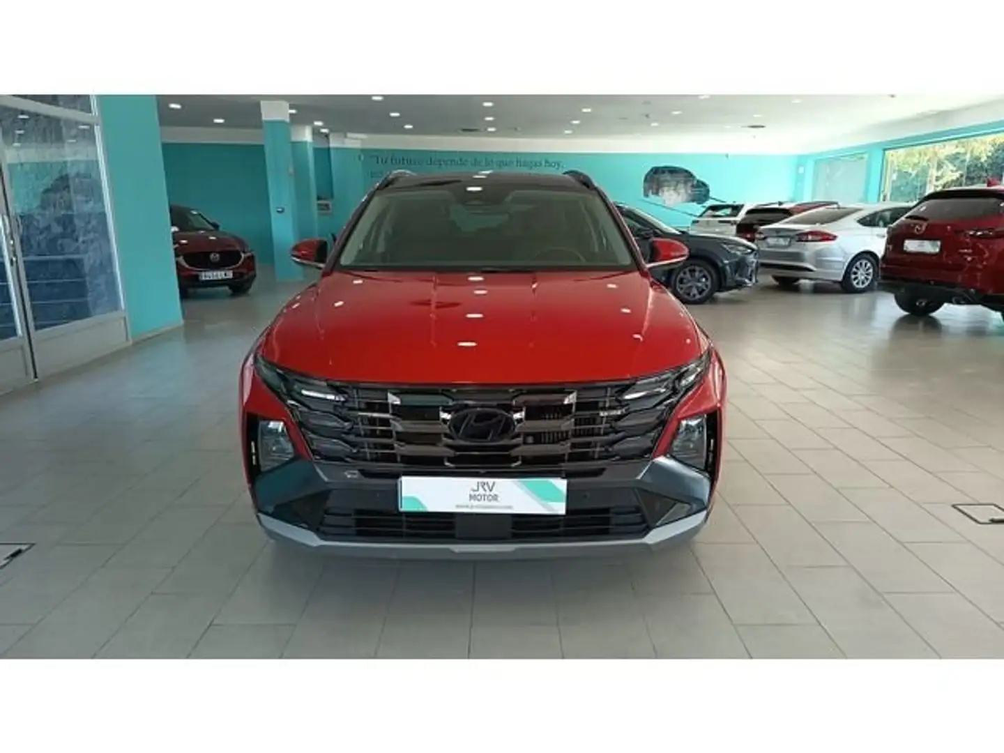 Hyundai TUCSON 1.6 T 48V Tecno Sky DT Rojo - 2