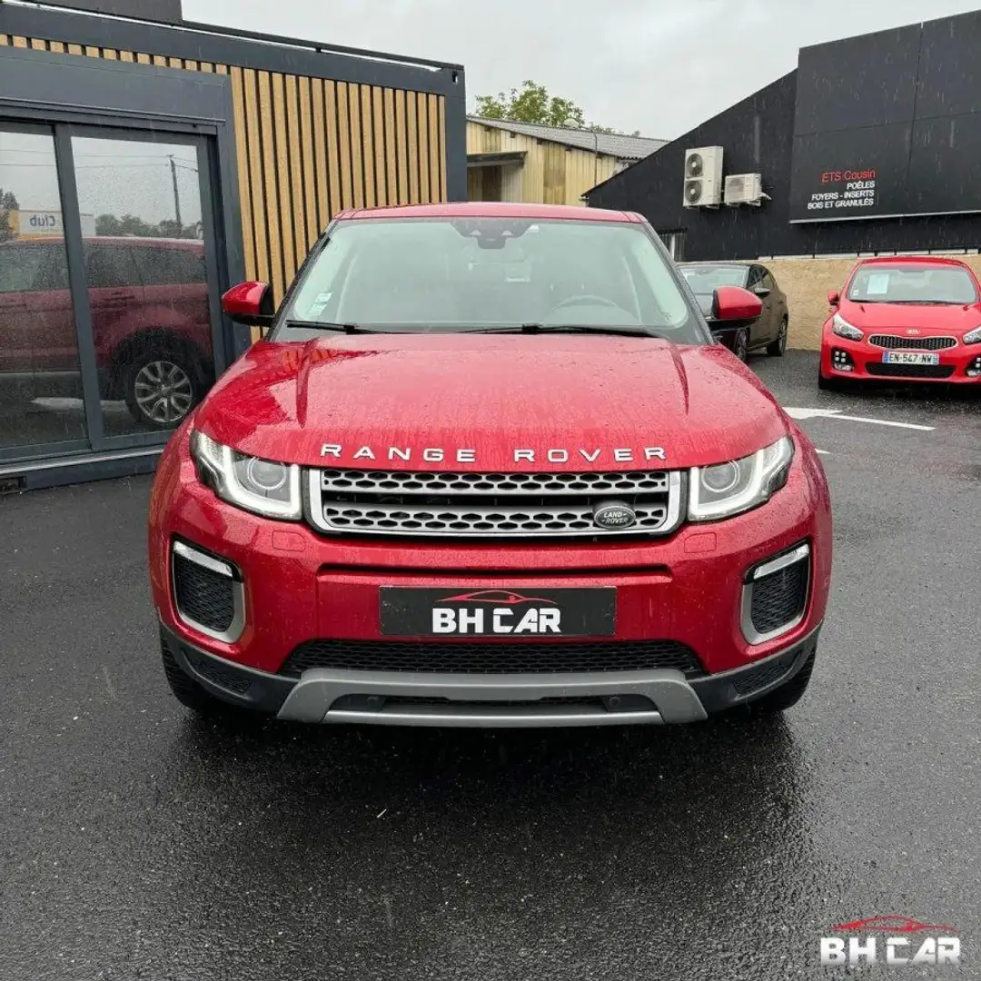 Land Rover Range Rover Evoque 2.0 TD4 180 SE Dynamic BVA9 Toit pano Attelage Rouge - 2