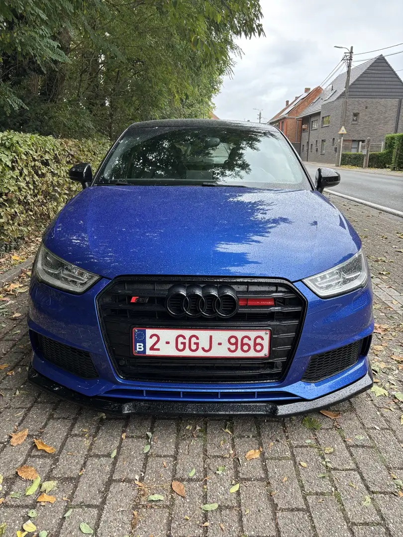 Audi S1 Sportback Bleu - 2