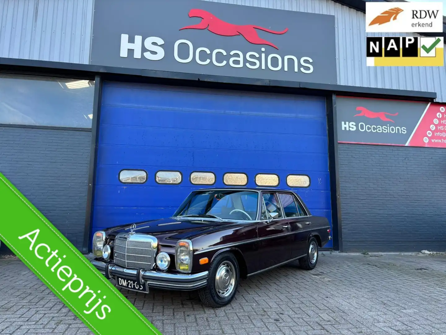 Mercedes-Benz 280 200-280 220 D Rood - 1