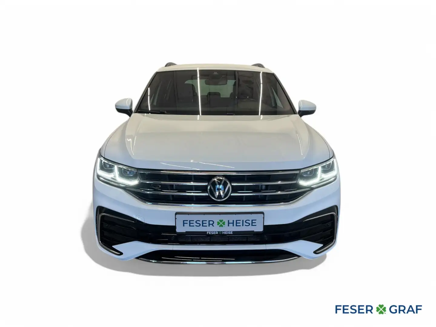 Volkswagen Tiguan R-Line 2.0 TDI DSG/Matrix-LED/Rear View/AHK/Navi Weiß - 2