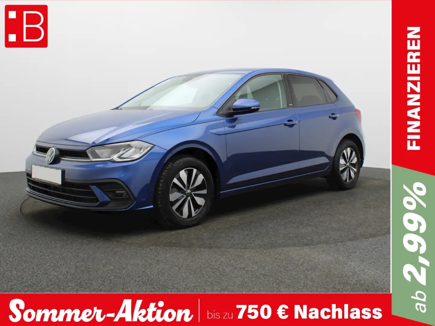 Volkswagen Polo 1.0 TSI DSG Move DIG.COCKPIT KAMERA NAVI Blau - 1