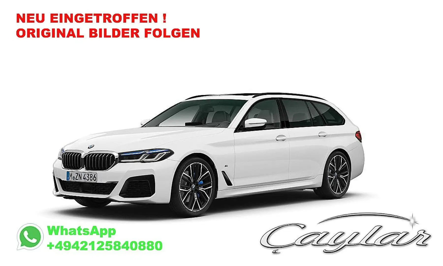 BMW 530 xd TOUR M SPORT ACC HUD TV STANDHEIZ PANO 20" Blanc - 1