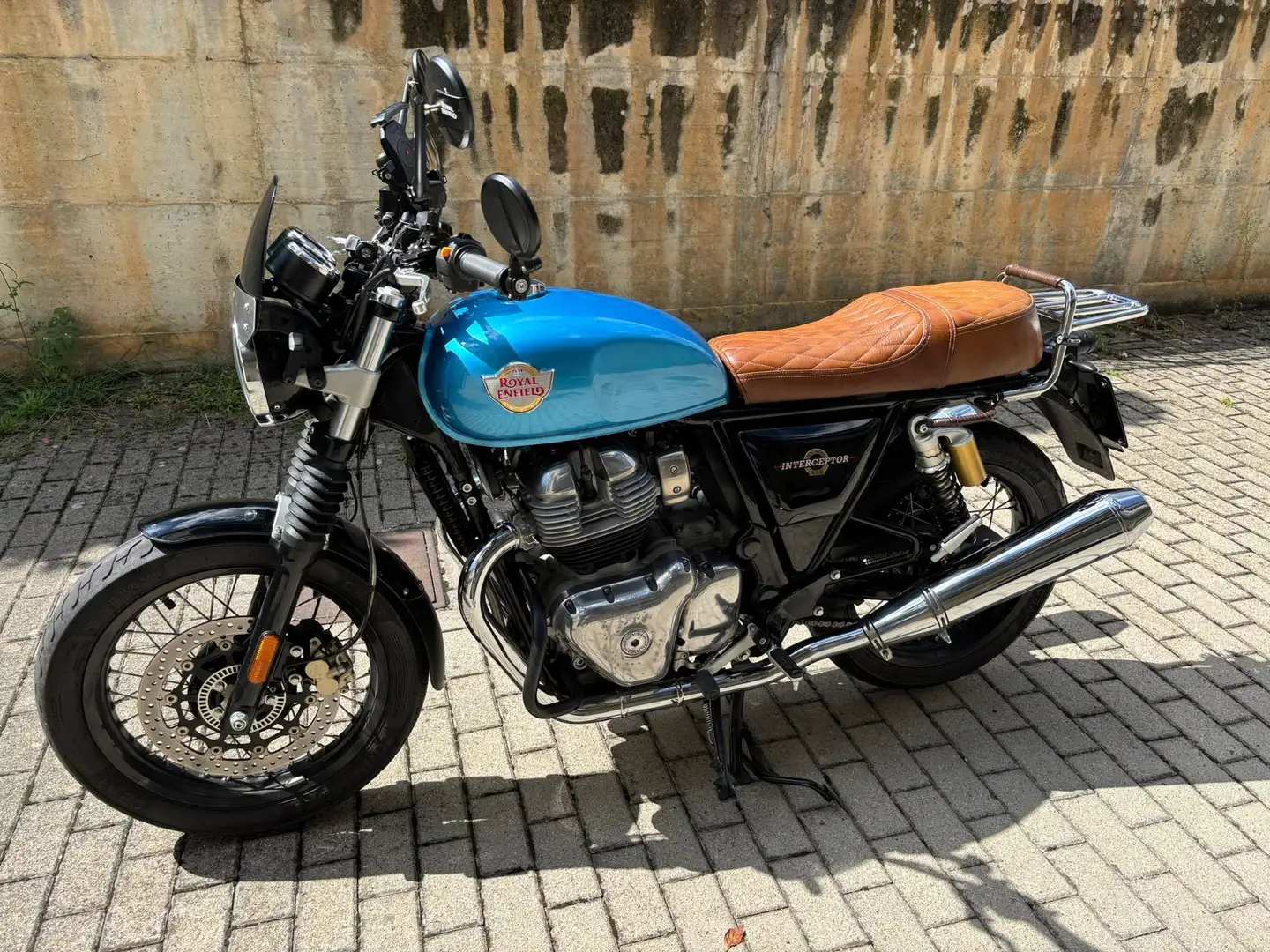 Royal Enfield Interceptor Blu/Azzurro - 1