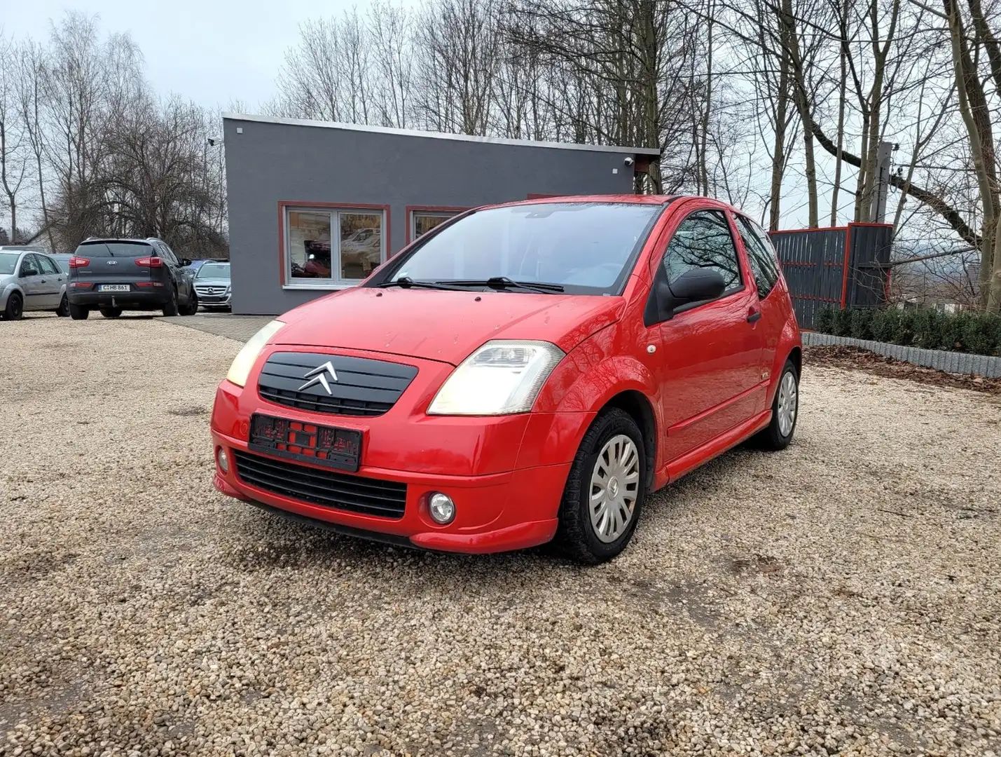Citroen C2 VTR Plus 1.1 Euro 4*Klimaautomatik*SR+WR* Rojo - 1