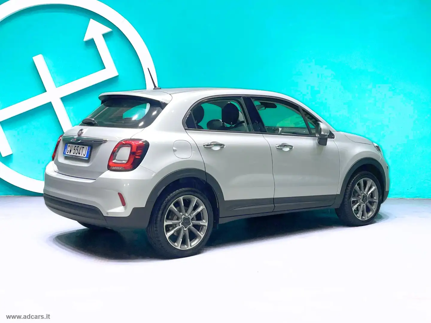 Fiat 500X 1.3 T4 150 CV DCT Connect *CAMBIO AUTOMATICO* Argento - 2