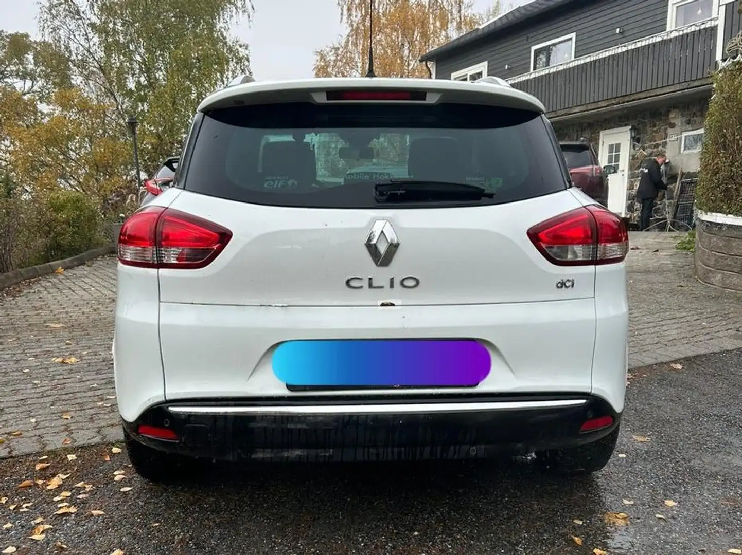 Renault Clio Clio Sport Tourer dCi 90 Dynamique Blanc - 2