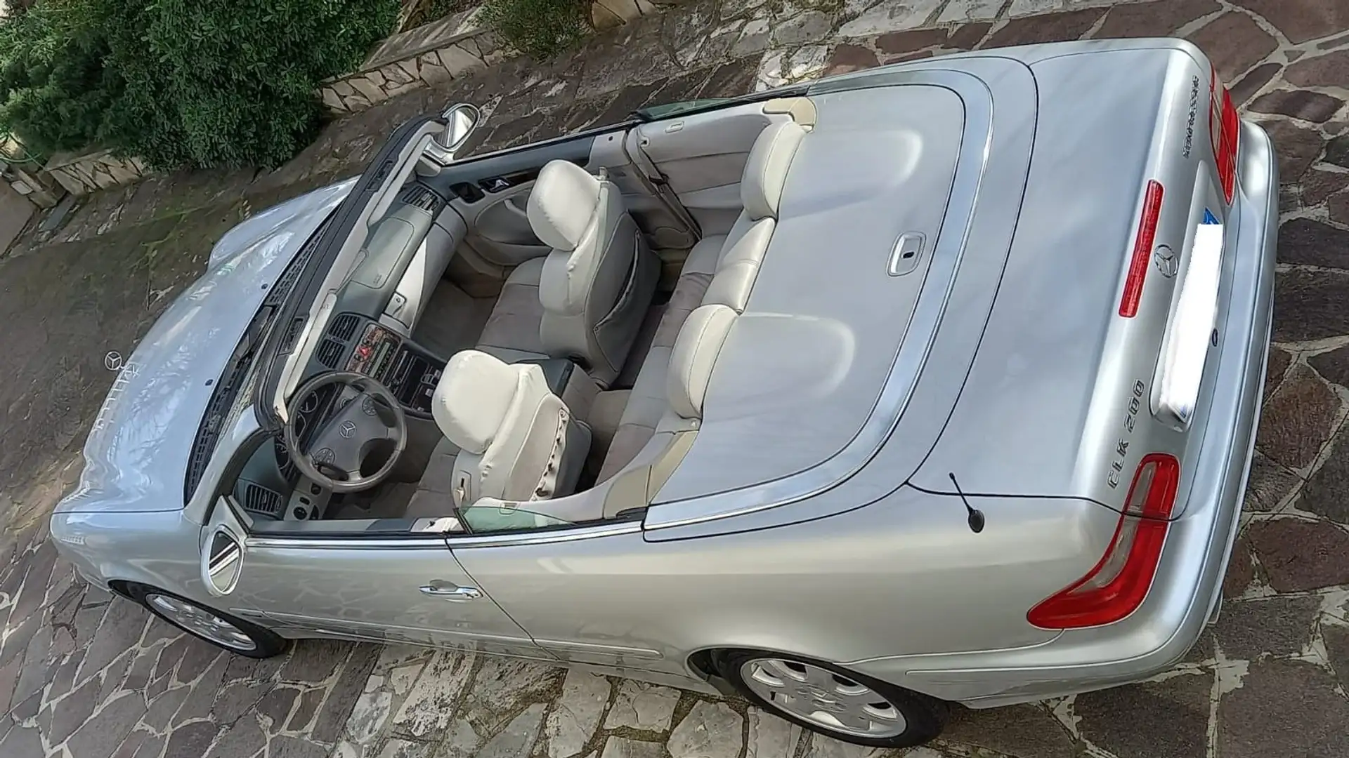 Mercedes-Benz CLK 200 Kompressor Cabrio Final Edition ASI CRS STUPENDA Argento - 2