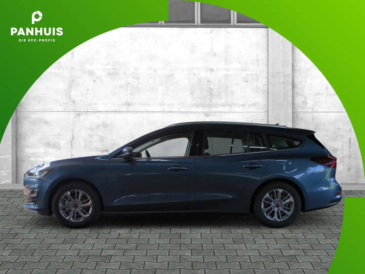 Ford Focus Turnier Titanium Bleu - 2