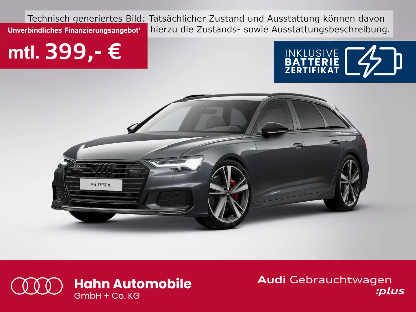 Audi A6 sport 55TFSIe quattro Virtual B&O Matri Grau - 1