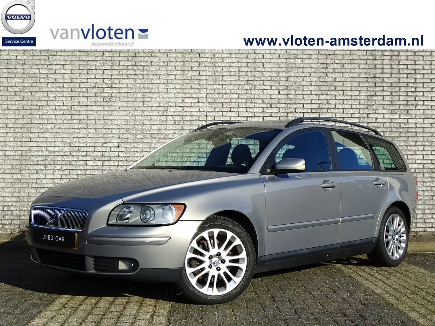 Volvo V50 2.4 Summum | YOUNGTIMER | BTW-auto | Premium Sound Gris - 1