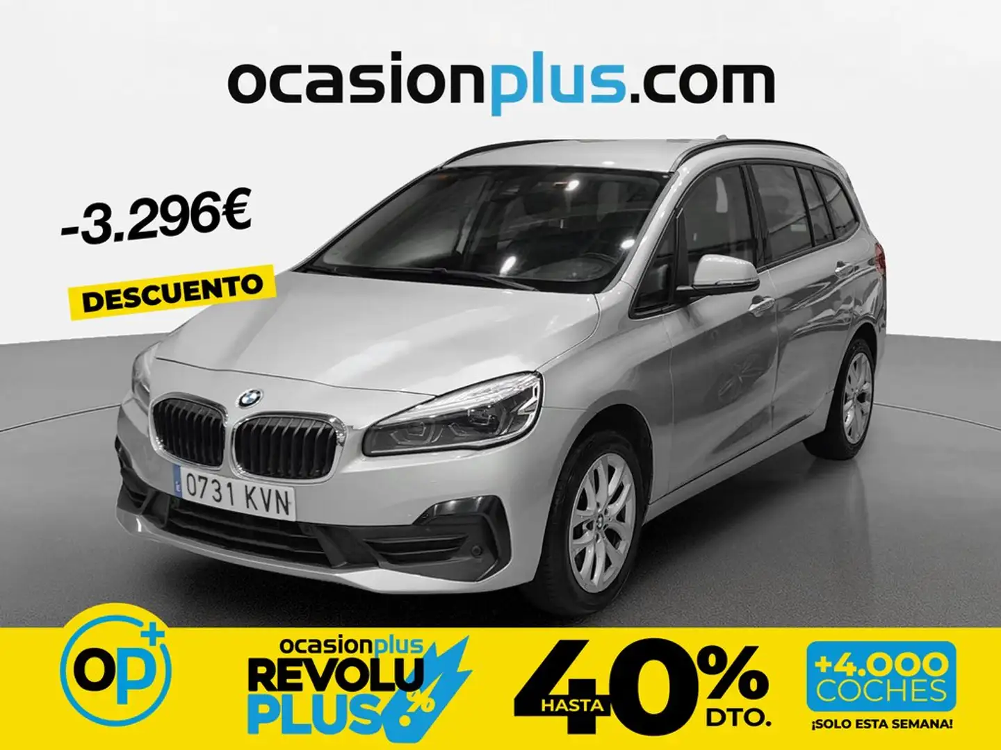 BMW 218 218dA Gran Tourer Grau - 1