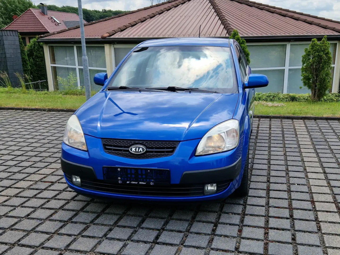 Kia Rio 🚗 1.4 EX Top, Klimaautomatik, PDC 🚗 Blau - 1