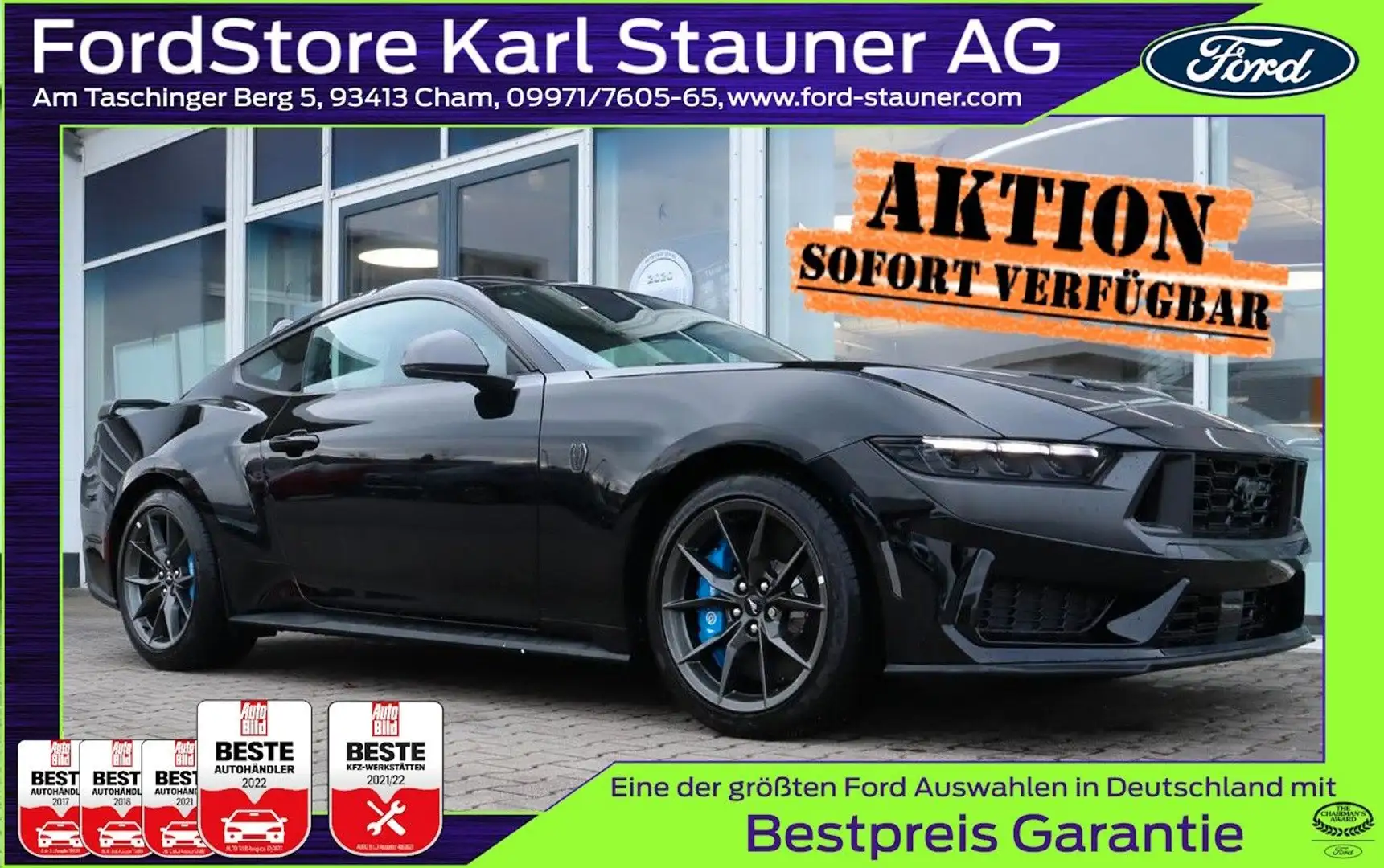 Ford Mustang Dark Horse Fahrwerk MagneRide 4,99 FIN* Чёрный - 1