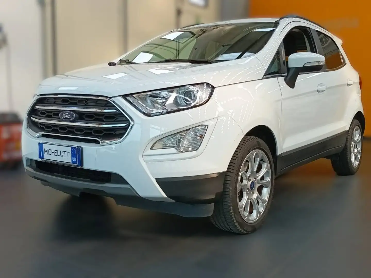 Ford EcoSport 125cv Titanium Bianco - 1
