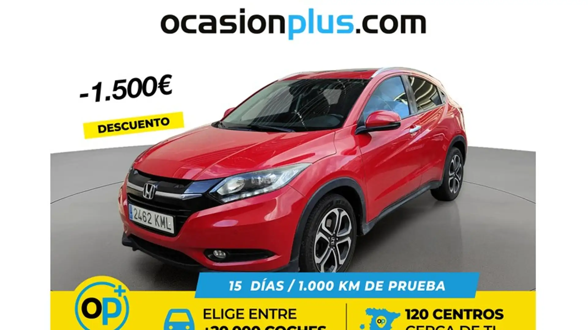 Honda HR-V 1.5 i-VTEC Executive CVT Rojo - 1