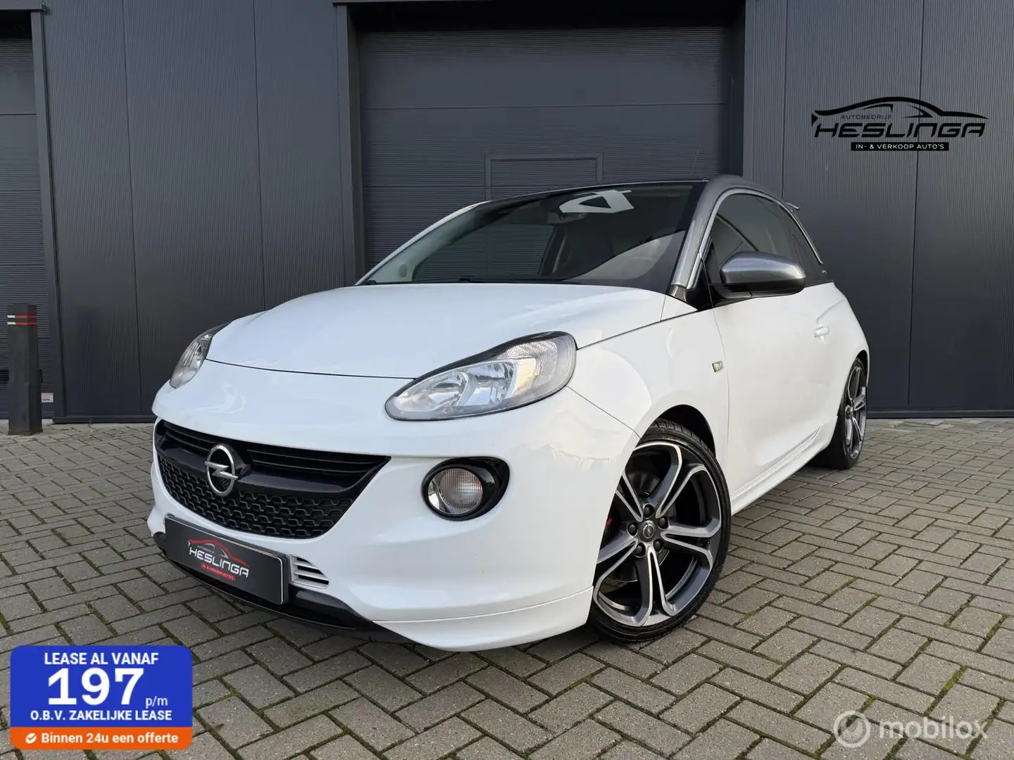 Opel Adam 1.4 Turbo S |150PK | Recaro interieur Blanc - 1