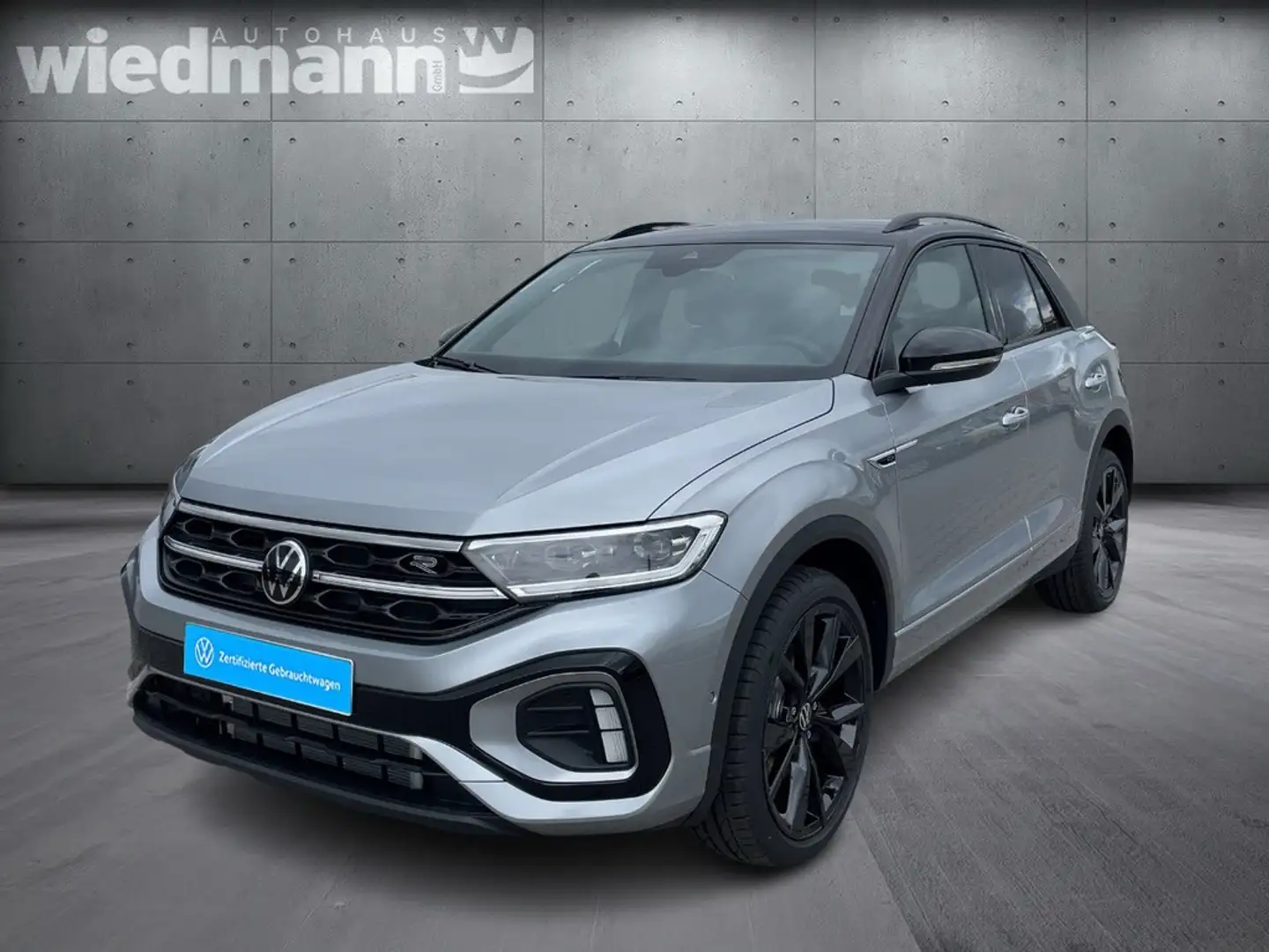 Volkswagen T-Roc R-Line 1.5 TSI DSG AHK+ACC+RearView+Keyless Silber - 2