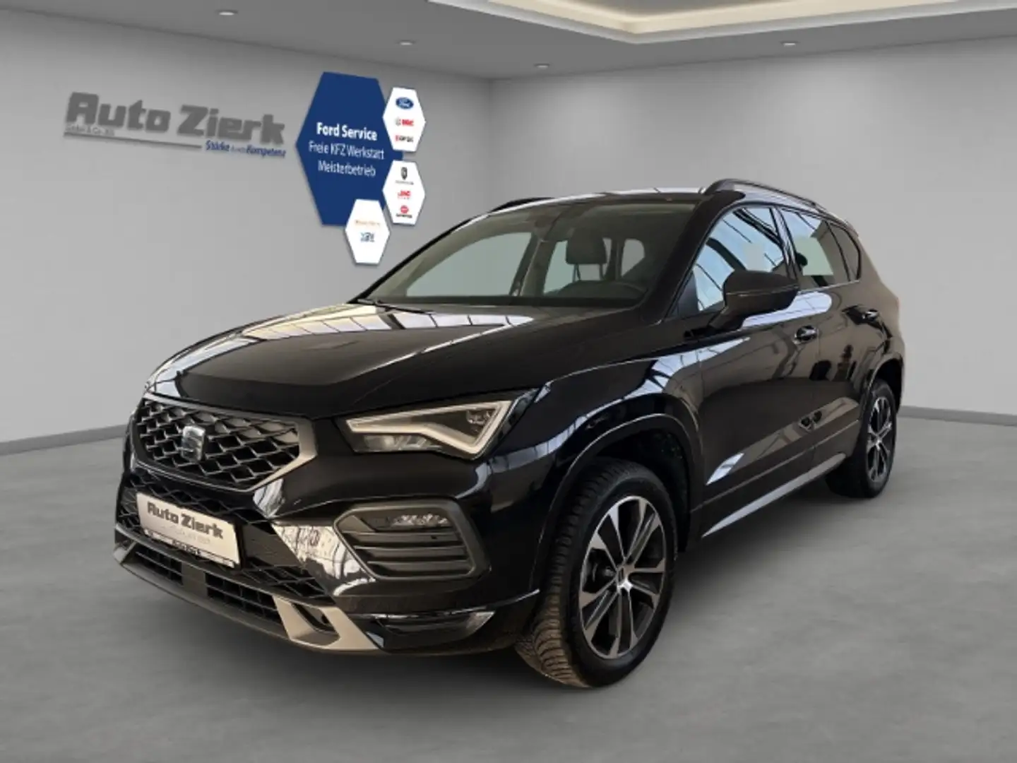SEAT Ateca FR 1.5 TSI ACT NAVI LED DAB+ RFK ALLWETTER Schwarz - 1