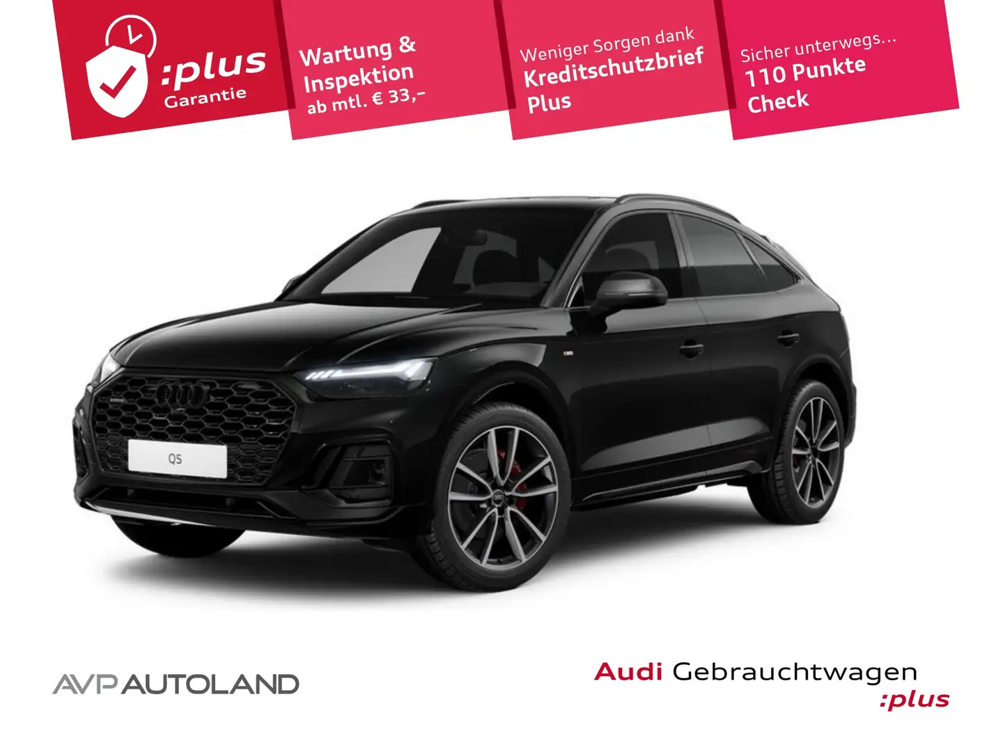 Audi Q5 Sportback 45 TFSI quattro S line | NAVI | Schwarz - 1