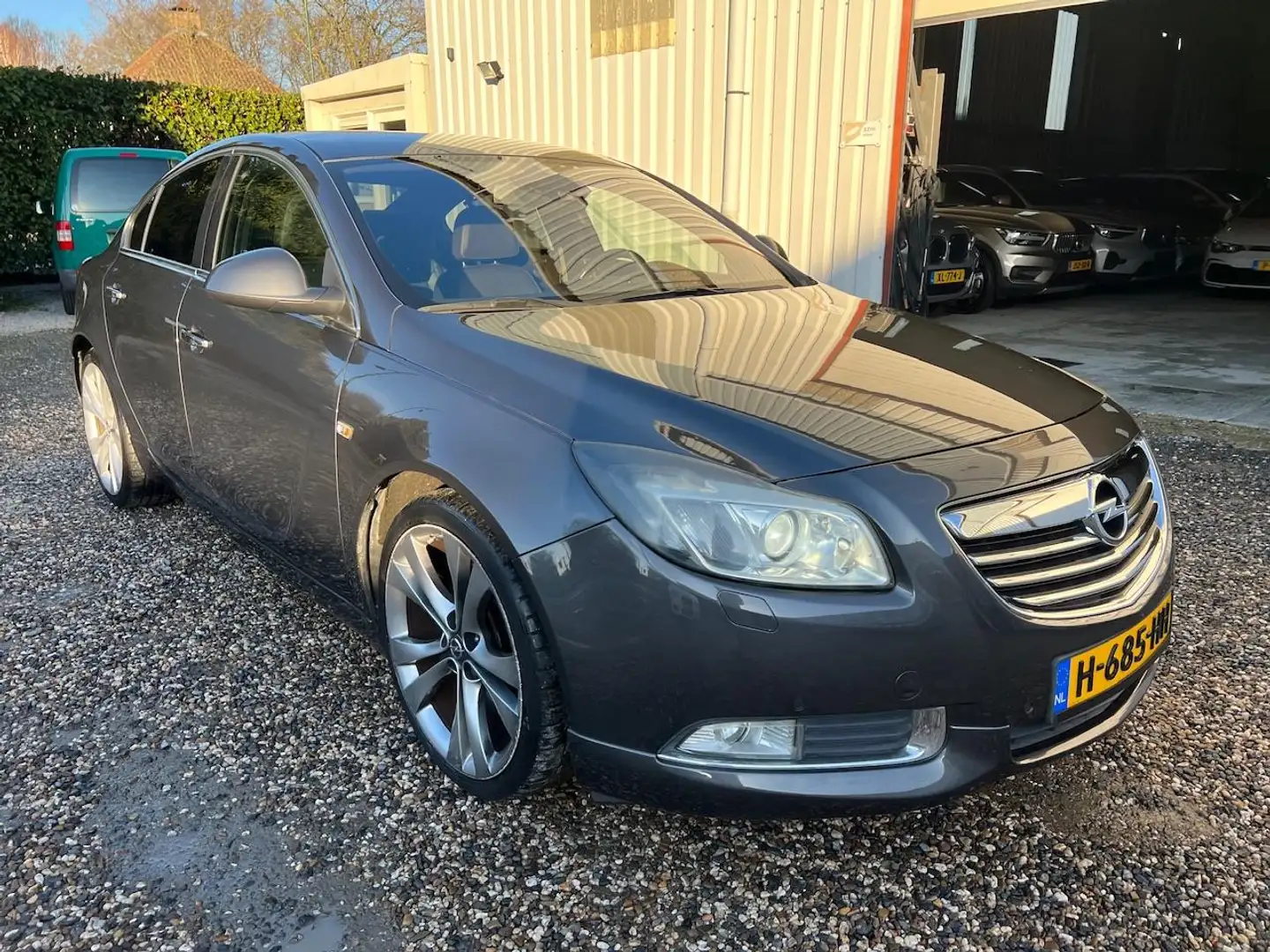 Opel Insignia 2.8 T Cosmo 4x4 AUT STOELVENTILATIE.NAVI.TRKHAAK! Gris - 2