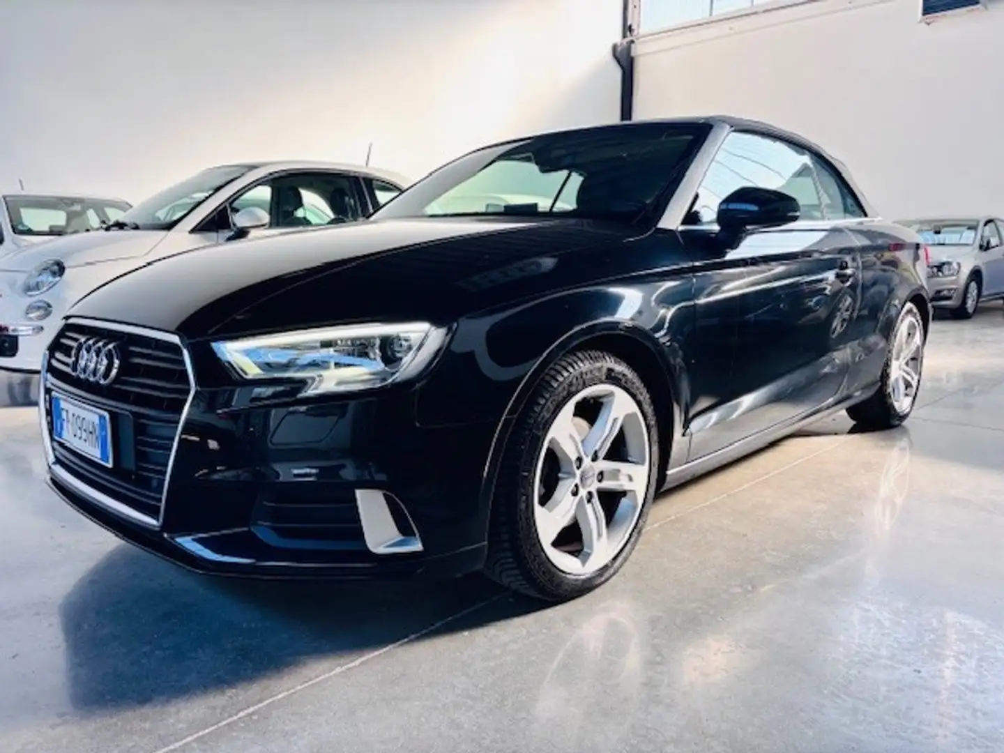 Audi A3 Cabrio 2.0 TDI S tronic Sport Negro - 1