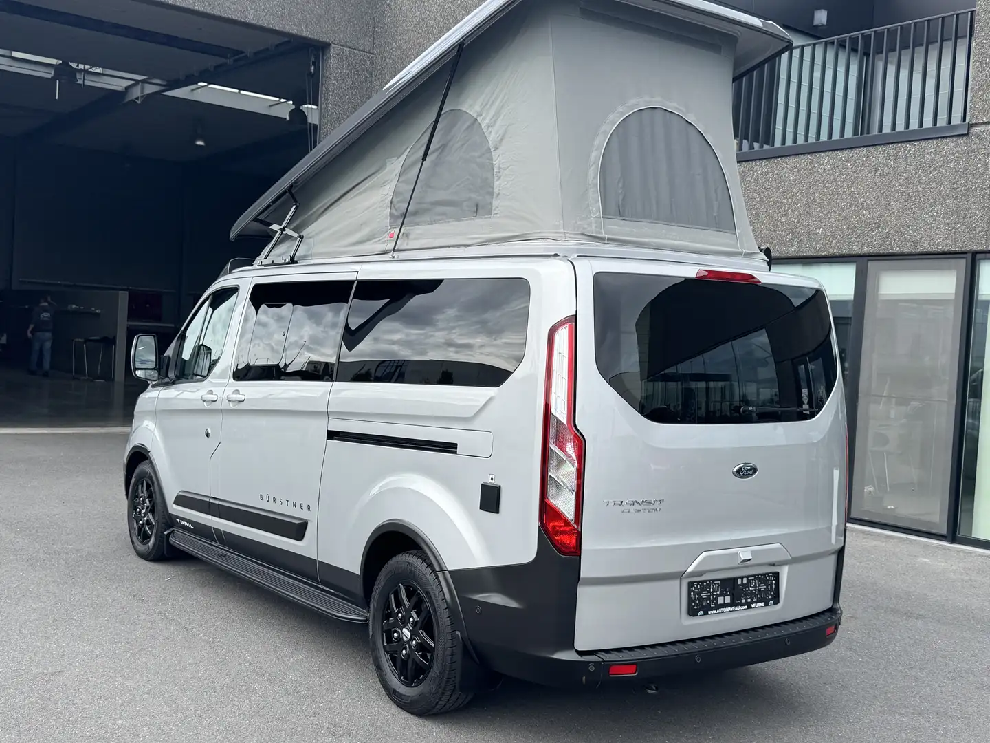 Ford Transit Custom L2H1 Trail Nugget Plus / Burstner Copa C530 CAMPER Argent - 2
