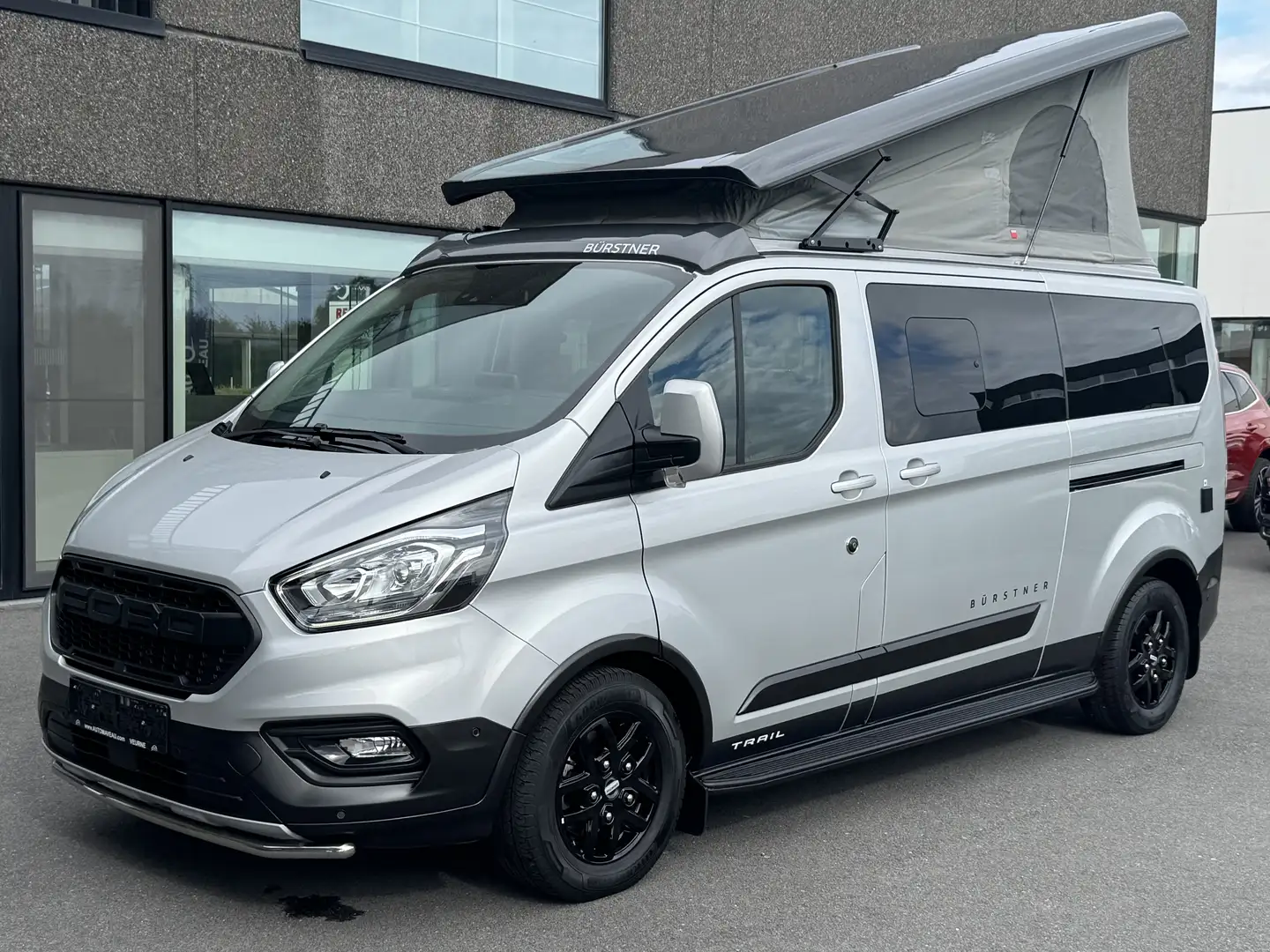 Ford Transit Custom L2H1 Trail Nugget Plus / Burstner Copa C530 CAMPER Argent - 1