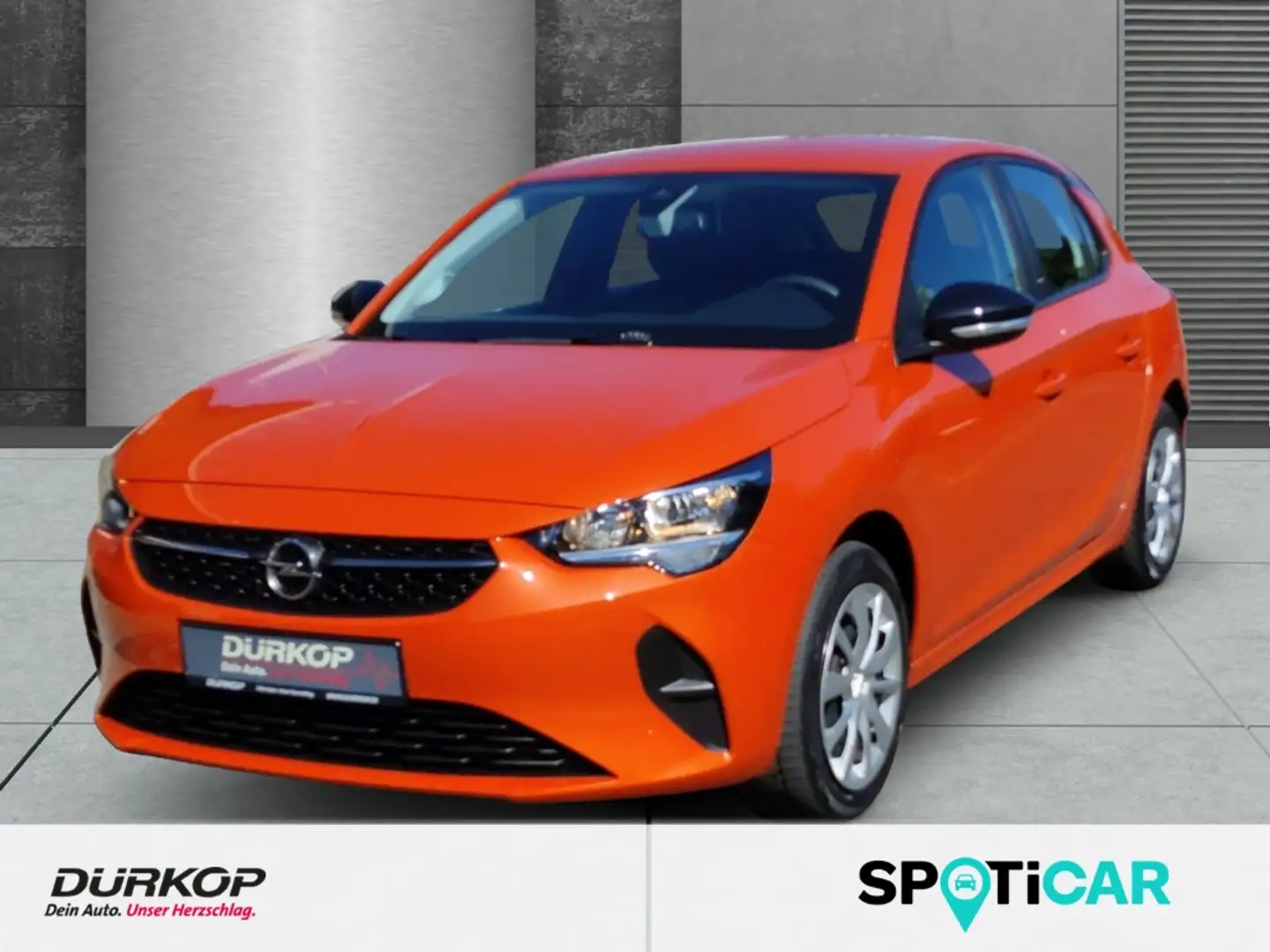Opel Corsa-e Edition 11KW-Lader PDC  Rückfahrkamera Orange - 1