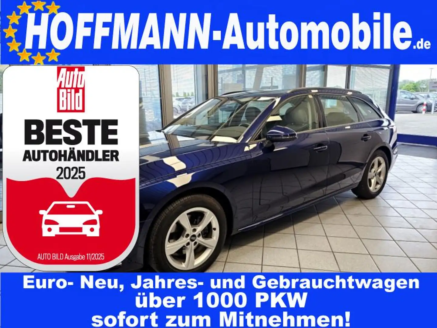 Audi A4 35 TFSI Navi,Sitzhzg.,Rückf.-kamera Blau - 1