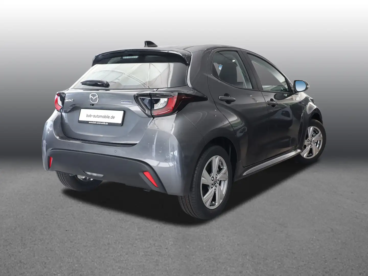 Mazda 2 116 eCVT EXCLUSIVE-LINE NAVI SHZ PDC BT Gris - 2