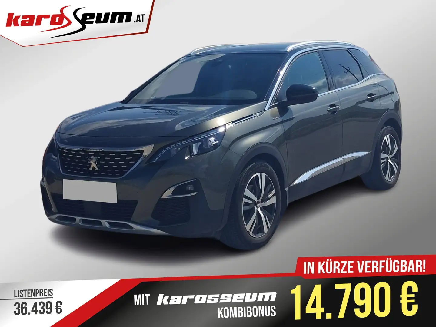 Peugeot 3008 GT Line | PREMIUM SUV | Sitzheizung | Head-Up Grau - 1