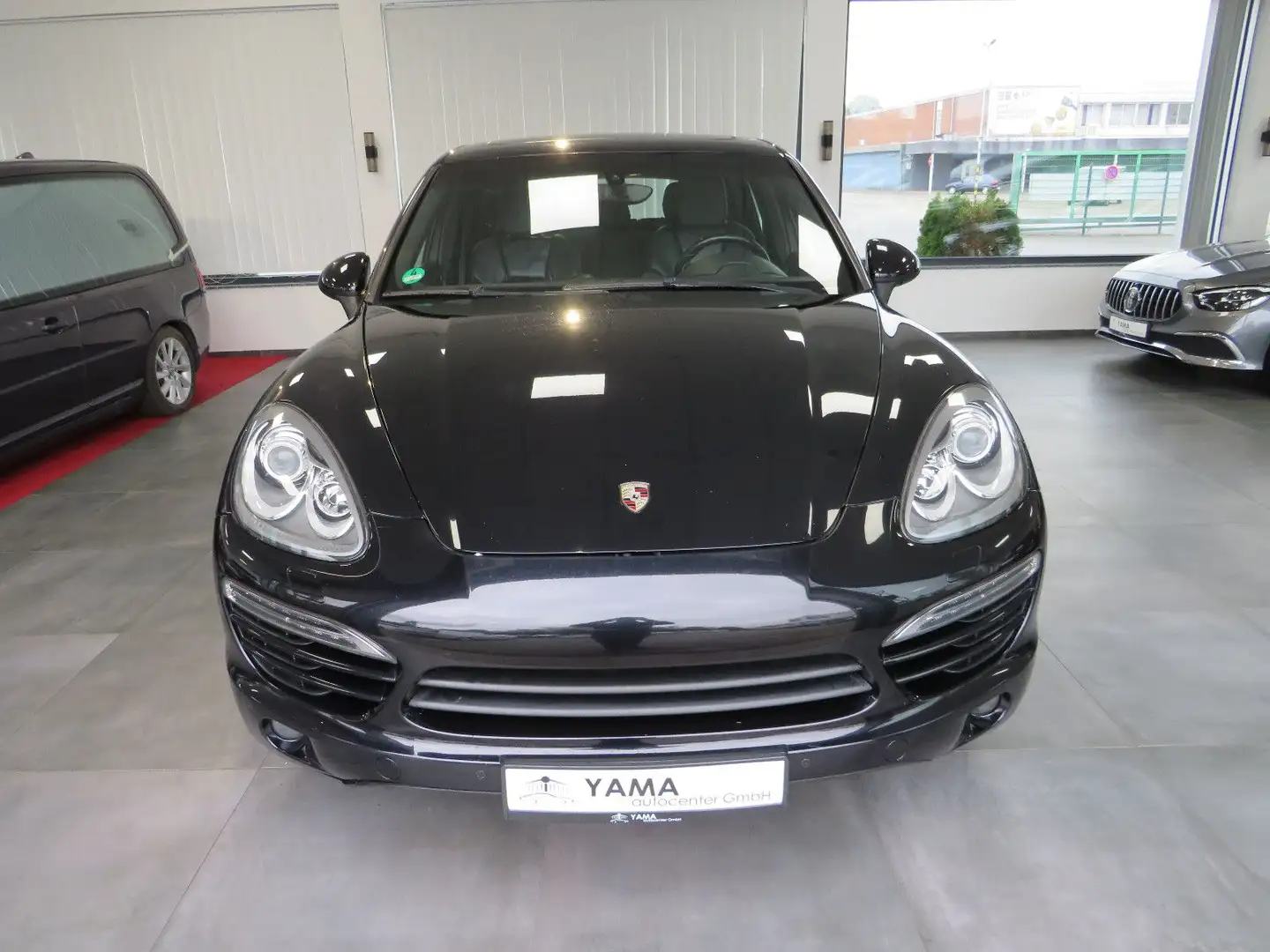 Porsche Cayenne 3.0 diesel * LEDER + NAVI + XENON * Schwarz - 2