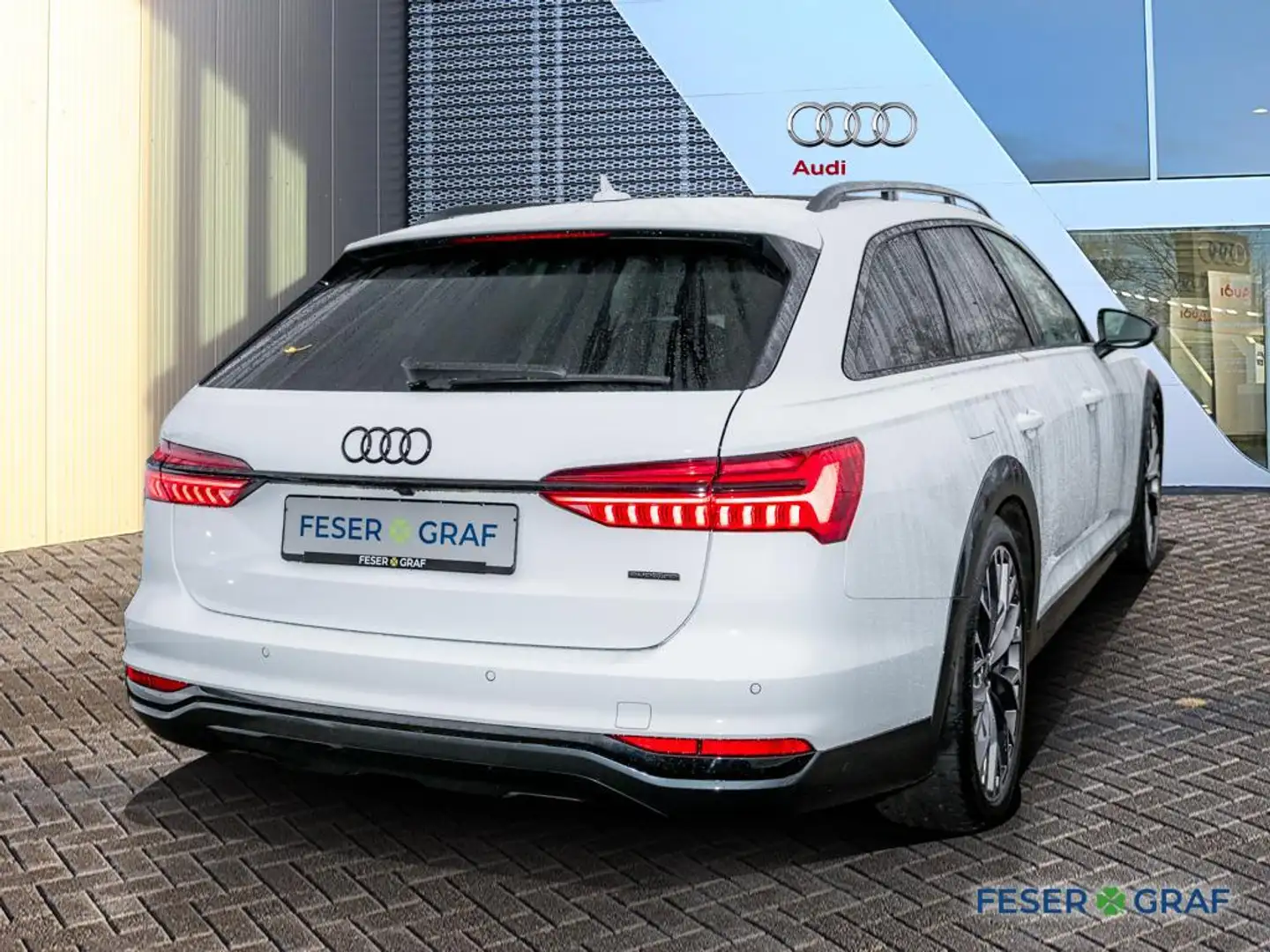 Audi A6 allroad 55TDI /HD-Matrix/HuD/Pano/B&O/Standhzg Weiß - 2