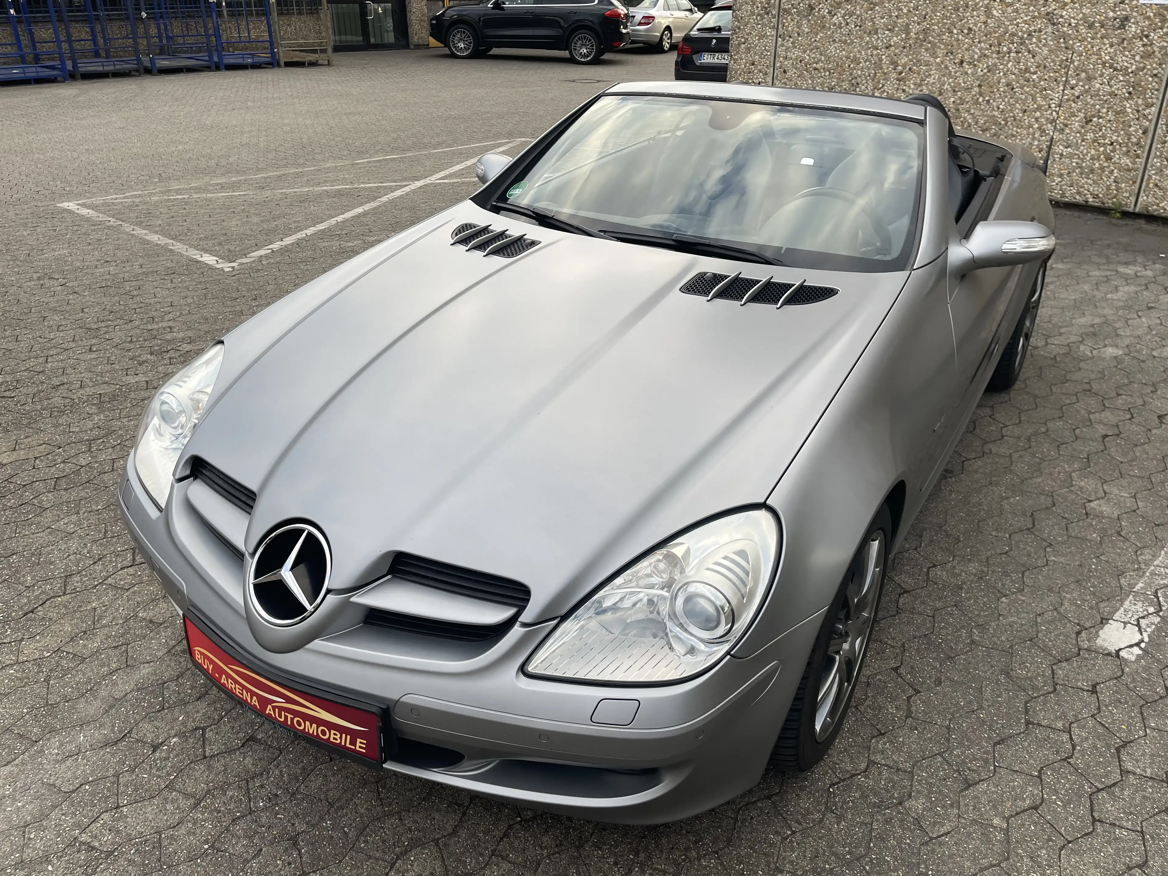 Mercedes-Benz SLK 280 Edition 10 V6 Voll Grau Matt 7G-Tronic Leder Top — photo 13
