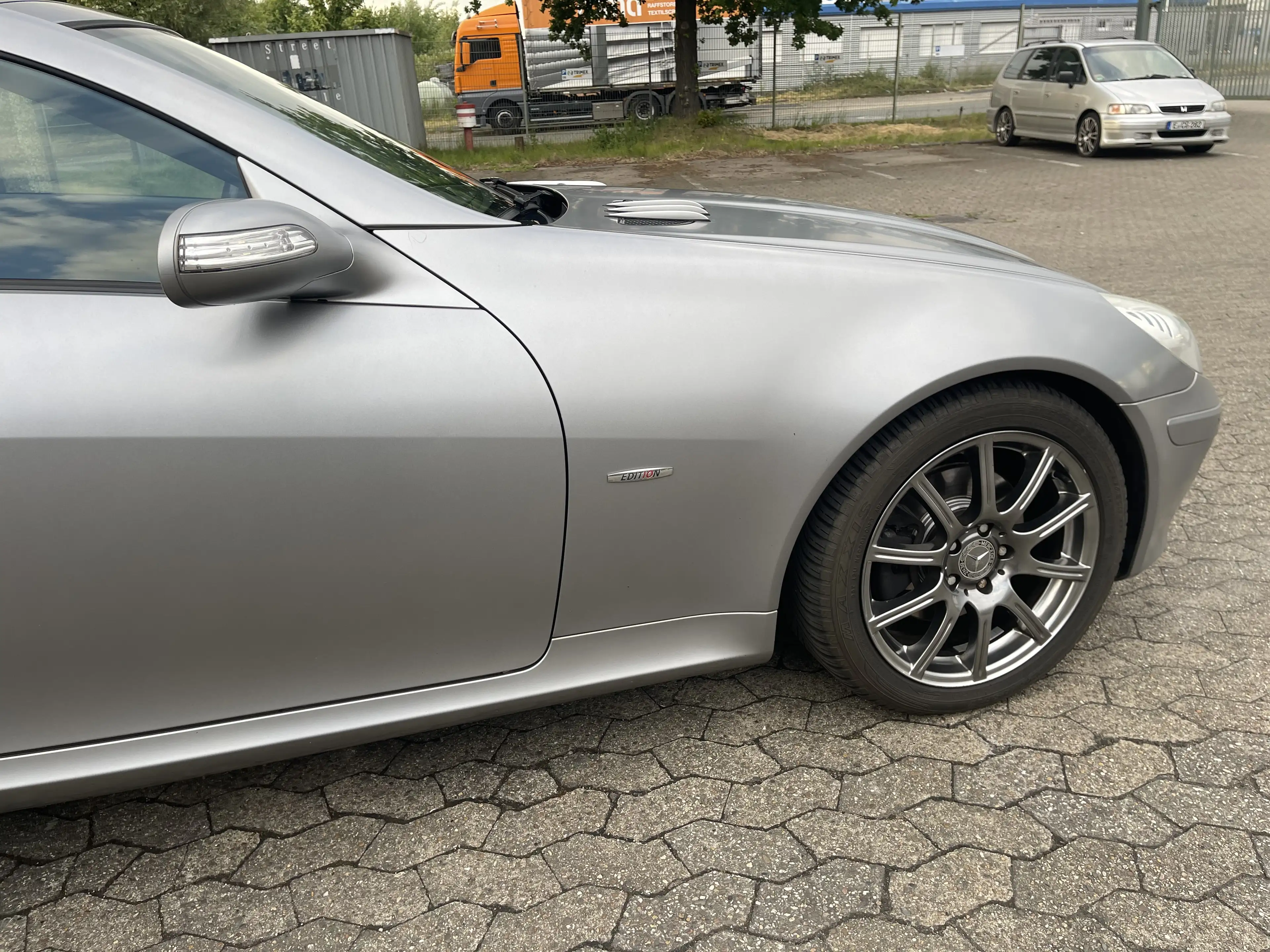 Mercedes-Benz SLK 280 Edition 10 V6 Voll Grau Matt 7G-Tronic Leder Top — photo 8