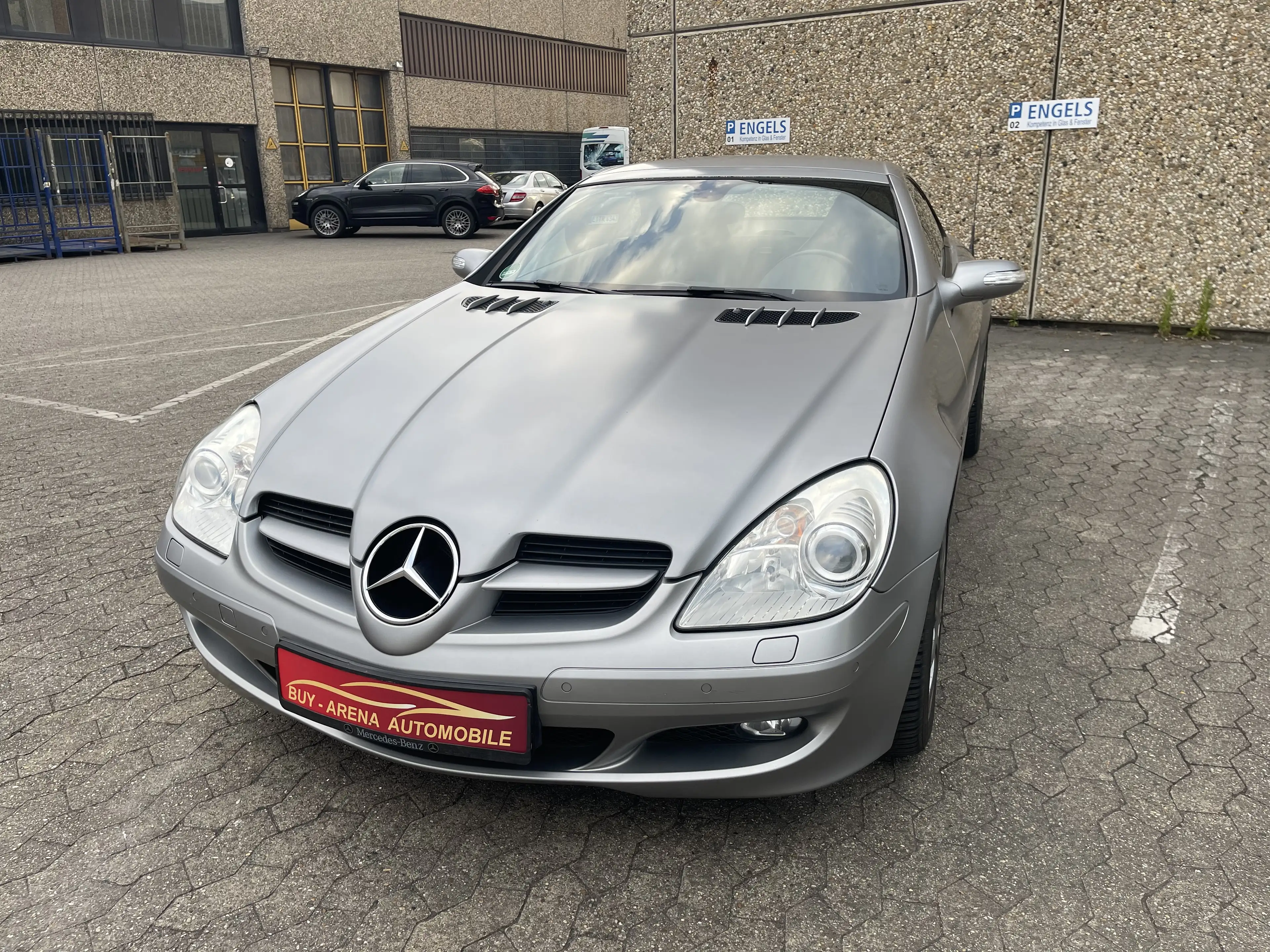 Mercedes-Benz SLK 280 Edition 10 V6 Voll Grau Matt 7G-Tronic Leder Top — photo 9