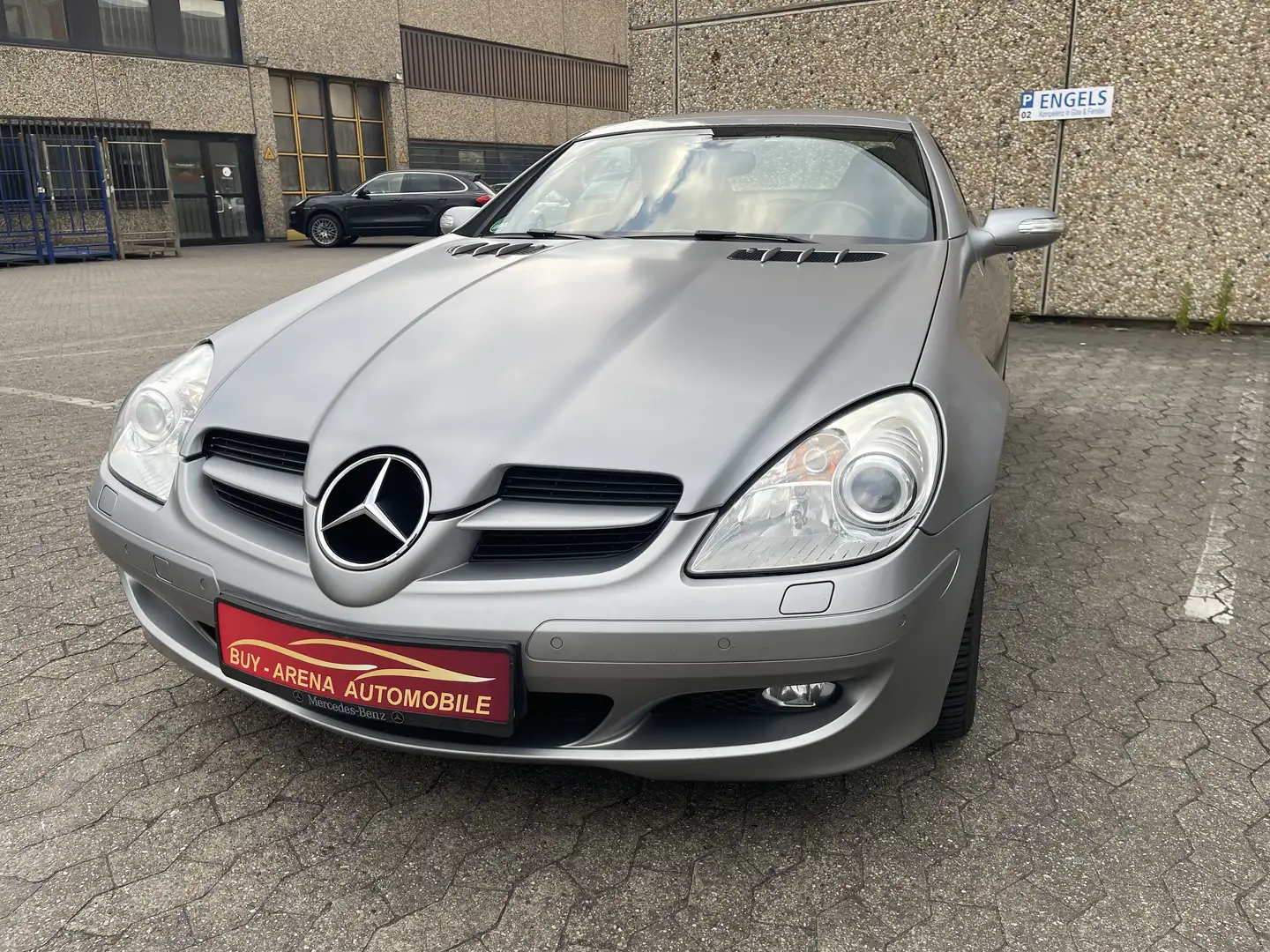 Mercedes-Benz SLK 280 Edition 10 V6 Voll Grau Matt 7G-Tronic Leder Top Gri - 1