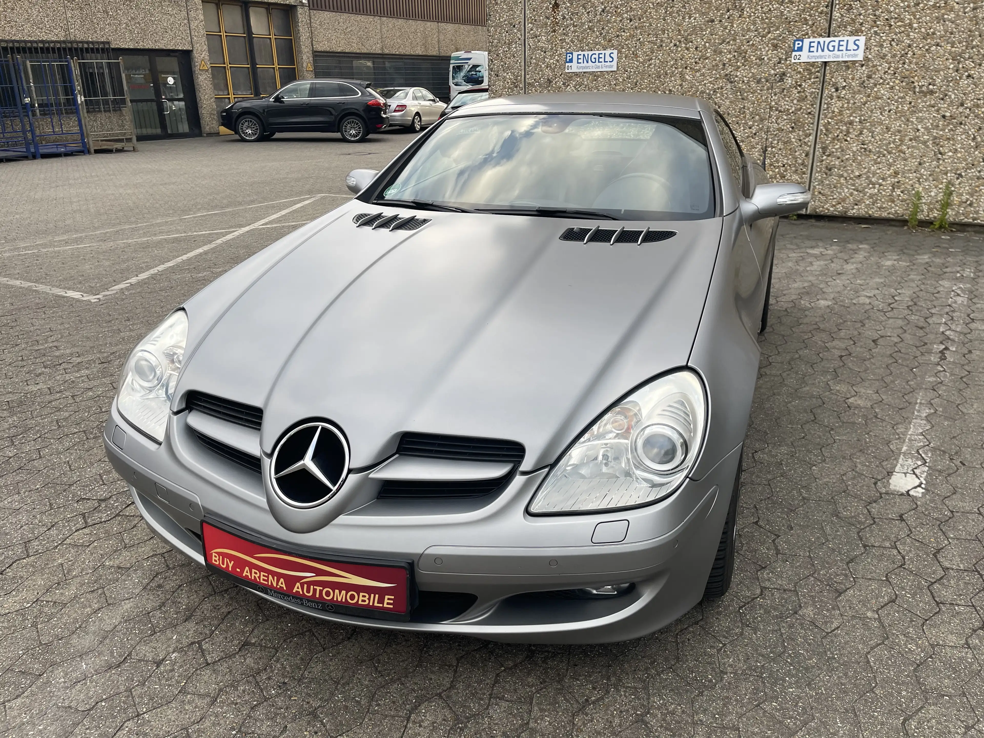 Mercedes-Benz SLK 280 Edition 10 V6 Voll Grau Matt 7G-Tronic Leder Top — photo 7