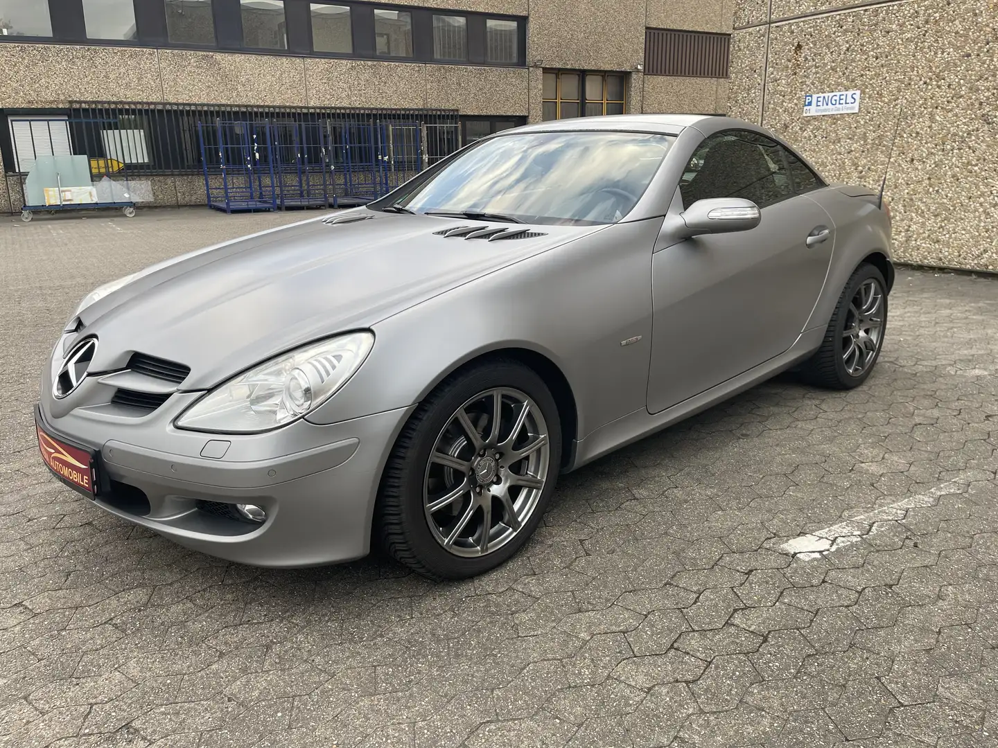 Mercedes-Benz SLK 280 Edition 10 V6 Voll Grau Matt 7G-Tronic Leder Top Gri - 2