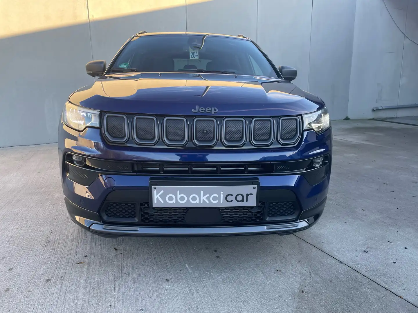 Jeep Compass 1.6 MJD 4x2 80TH /CAMERA/CUIR CHAUFFANT GPS Bleu - 2