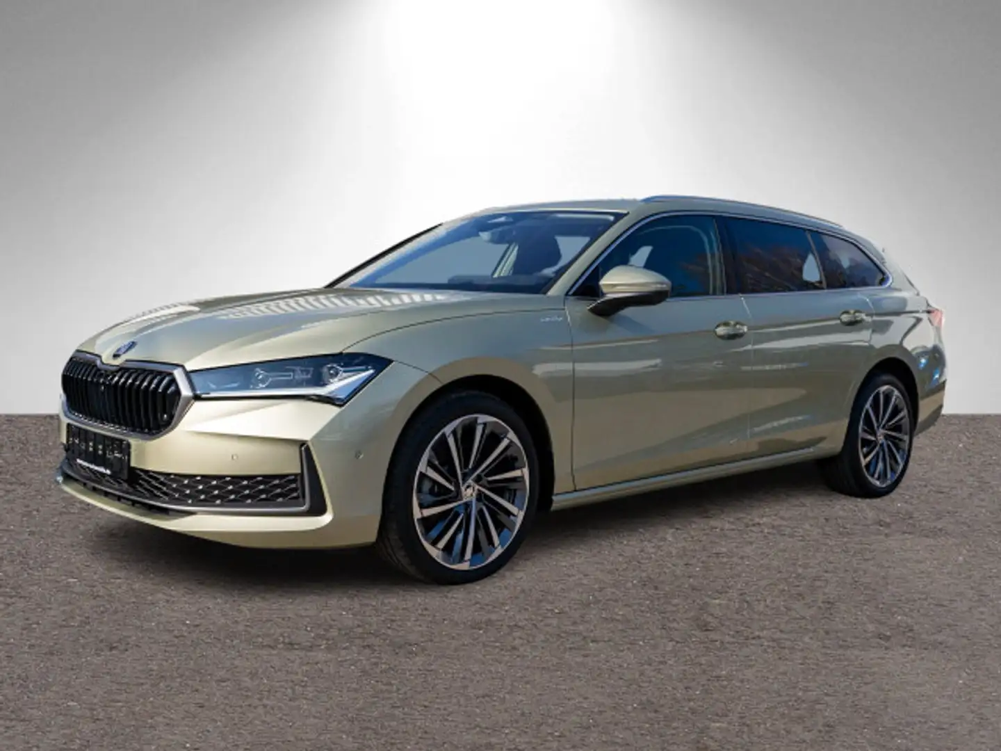 Skoda Superb Combi L&K 2.0TDI DSG LED NAVI PANO VC AHK Gelb - 1