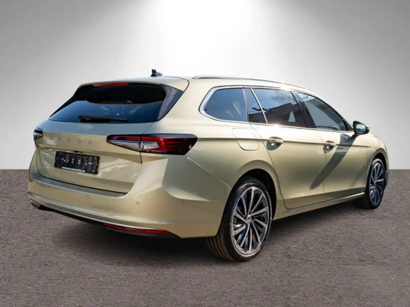 Skoda Superb Combi L&K 2.0TDI DSG LED NAVI PANO VC AHK Gelb - 2