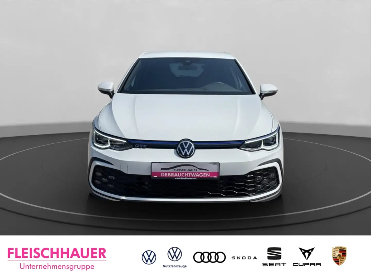 Volkswagen Golf VIII GTE VC Navi ACC Travel MatrixLED NSW RFK Priv Weiß - 2