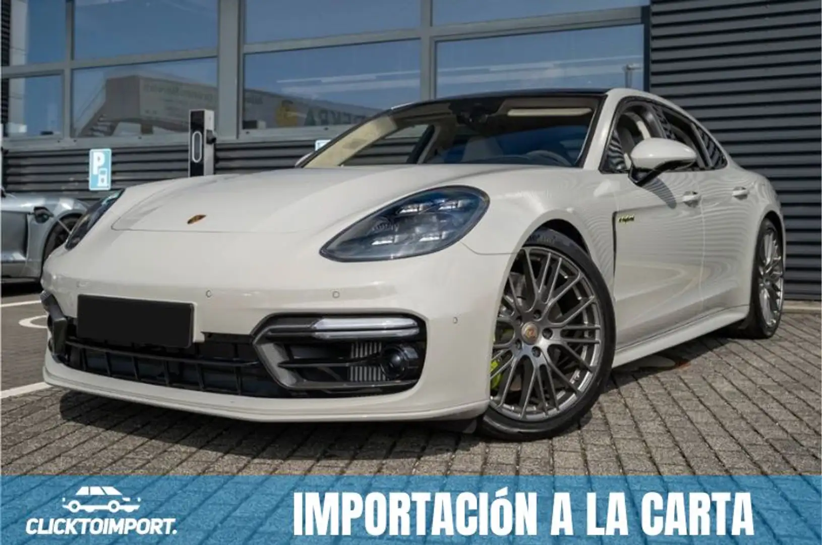 Porsche Panamera 4 E-Hybrid Aut. Blanc - 1